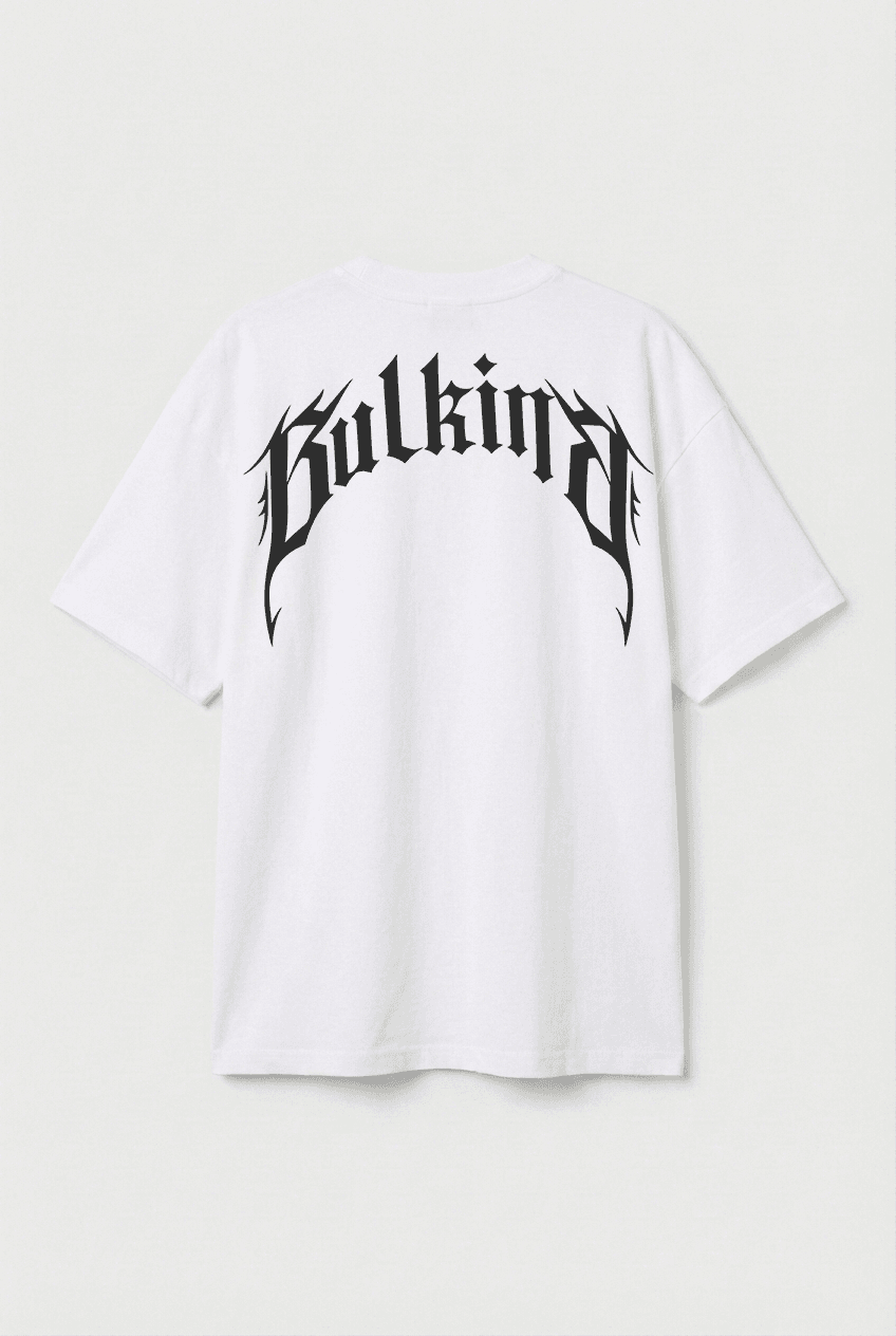 CAMISETA OVERSIZED HEAVY BRANCA