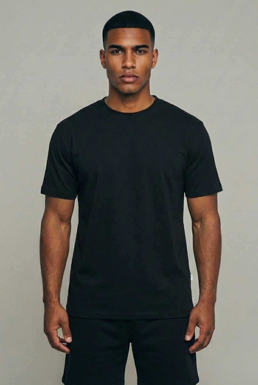 CAMISETA FIT PRETA